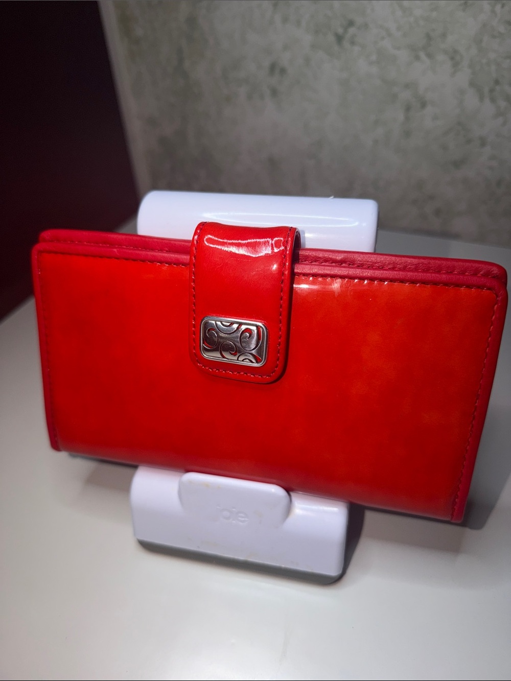 Vintage Brighton Red Leather Wallet